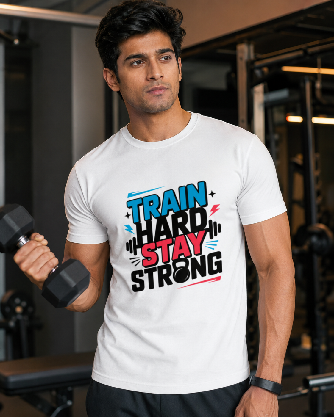 STAY STRONG - Round Neck Unisex T-Shirt