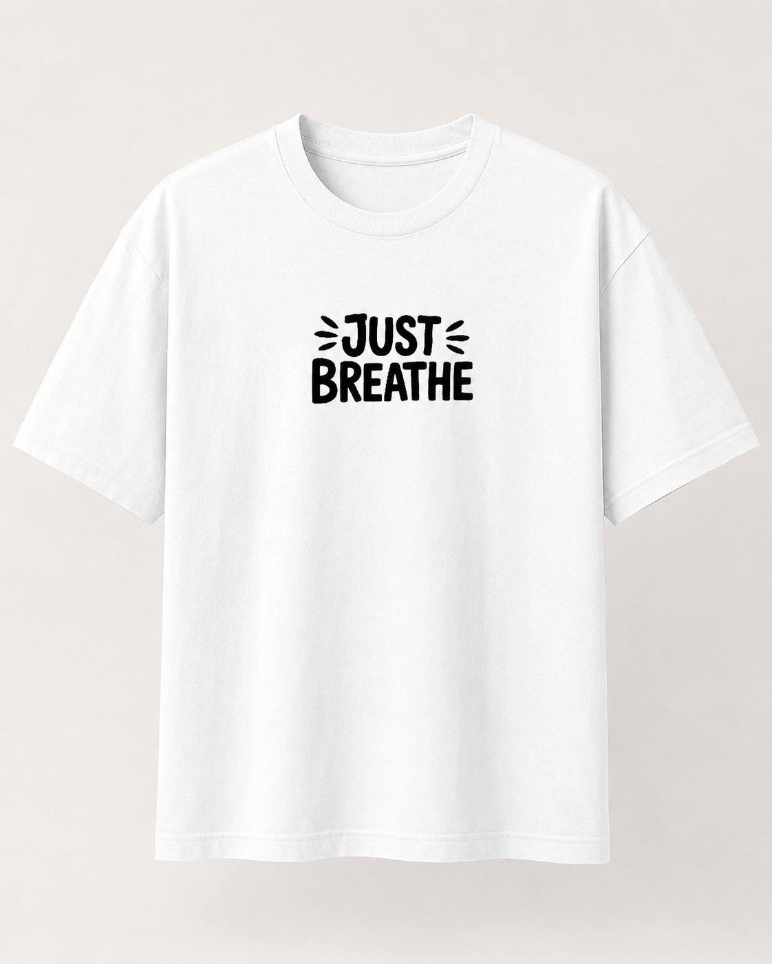 JUST BREATHE - Unisex Oversized Classic T-Shirt