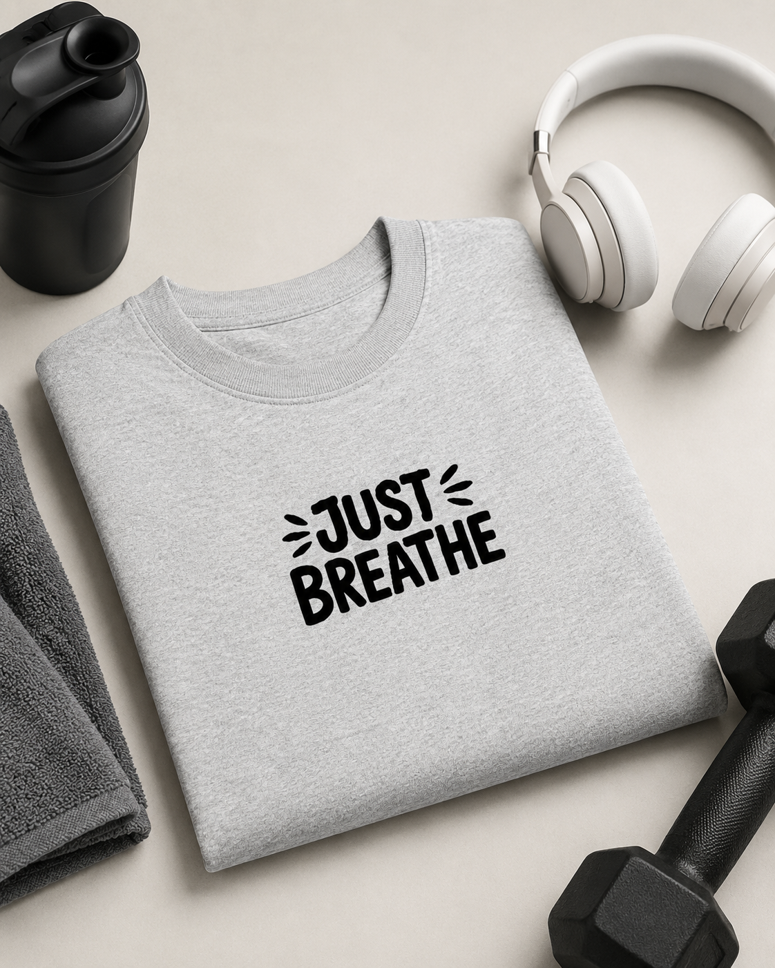 JUST BREATHE - Unisex Oversized Classic T-Shirt