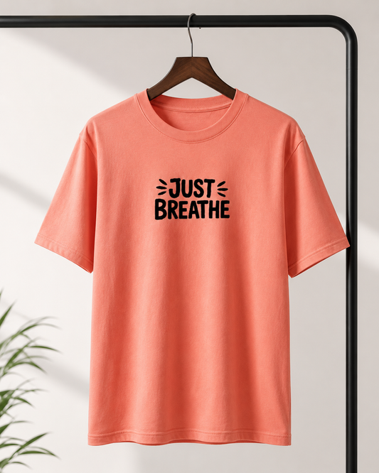 JUST BREATHE - Unisex Oversized Classic T-Shirt
