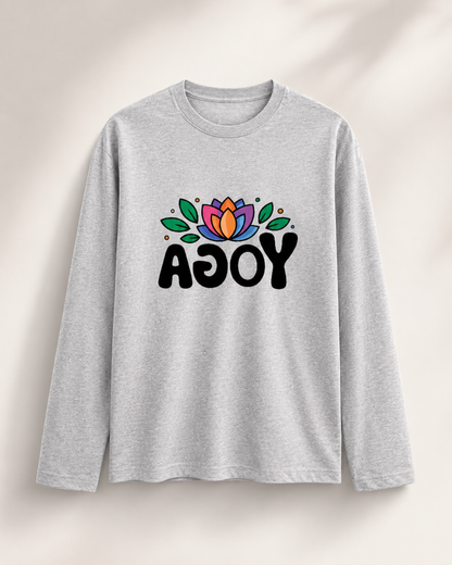 YOGA FOR ALL - Men's Full Sleeve T-Shirt