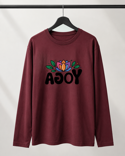 YOGA FOR ALL - Men's Full Sleeve T-Shirt