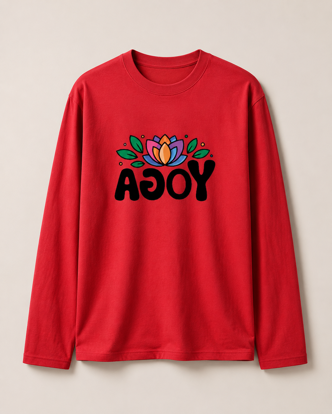 YOGA FOR ALL - Men's Full Sleeve T-Shirt