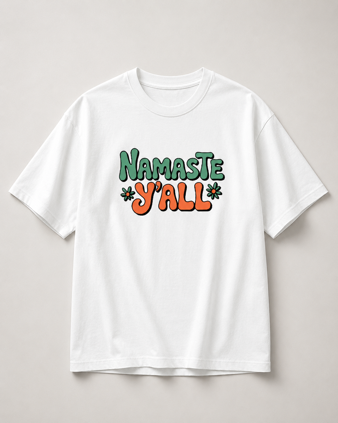 NAMASTE Y'ALL - Unisex Oversized  T-Shirt