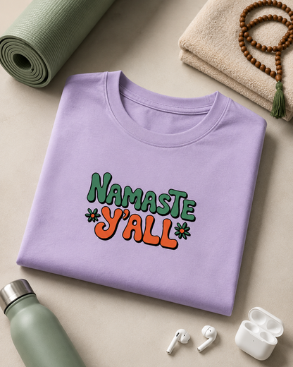 NAMASTE Y'ALL - Unisex Oversized  T-Shirt