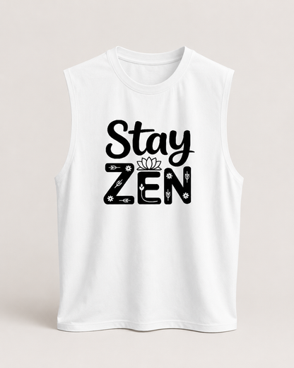STAY ZEN - Men's Sleeveless T-Shirt
