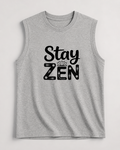 STAY ZEN - Men's Sleeveless T-Shirt