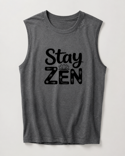 STAY ZEN - Men's Sleeveless T-Shirt