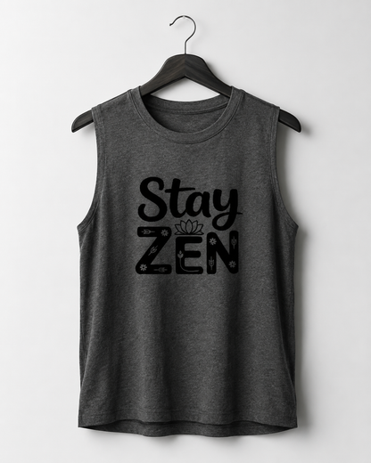 STAY ZEN - Men's Sleeveless T-Shirt