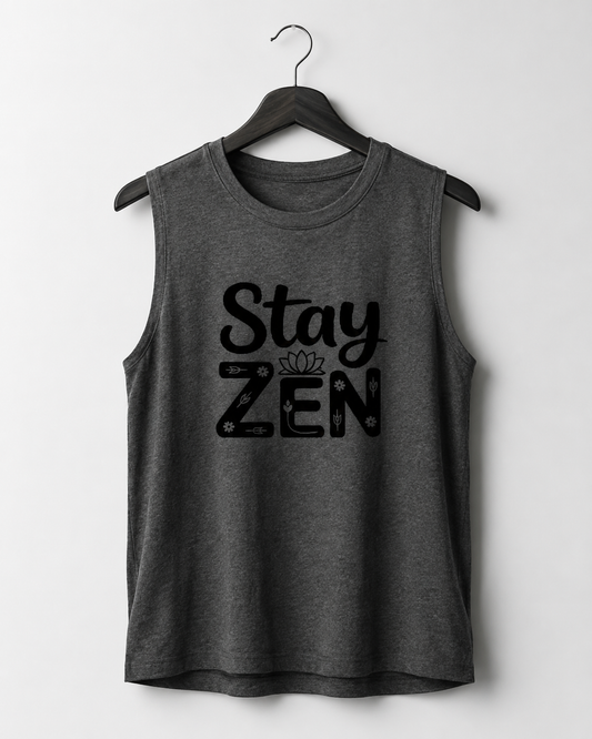 STAY ZEN - Men's Sleeveless T-Shirt