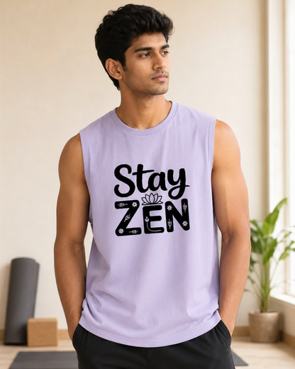STAY ZEN - Men's Sleeveless T-Shirt