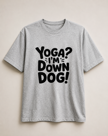 DOWN DOG - Unisex Oversized T-Shirt