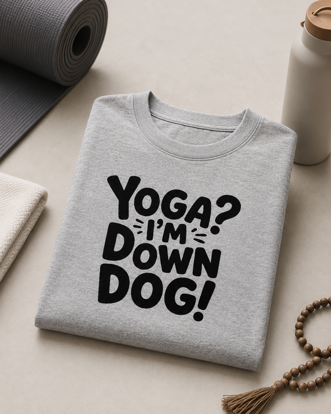 DOWN DOG - Unisex Oversized T-Shirt