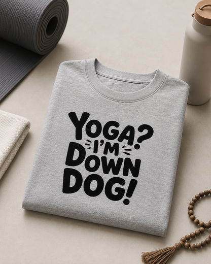 DOWN DOG - Unisex Oversized T-Shirt