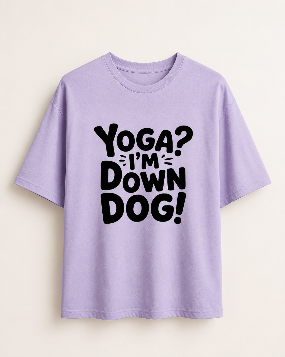 DOWN DOG - Unisex Oversized T-Shirt