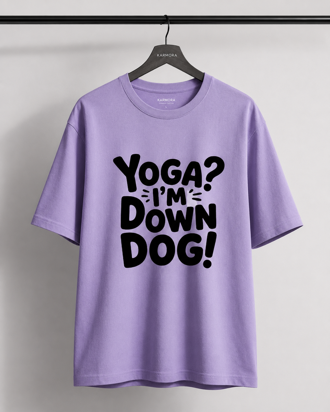 DOWN DOG - Unisex Oversized T-Shirt