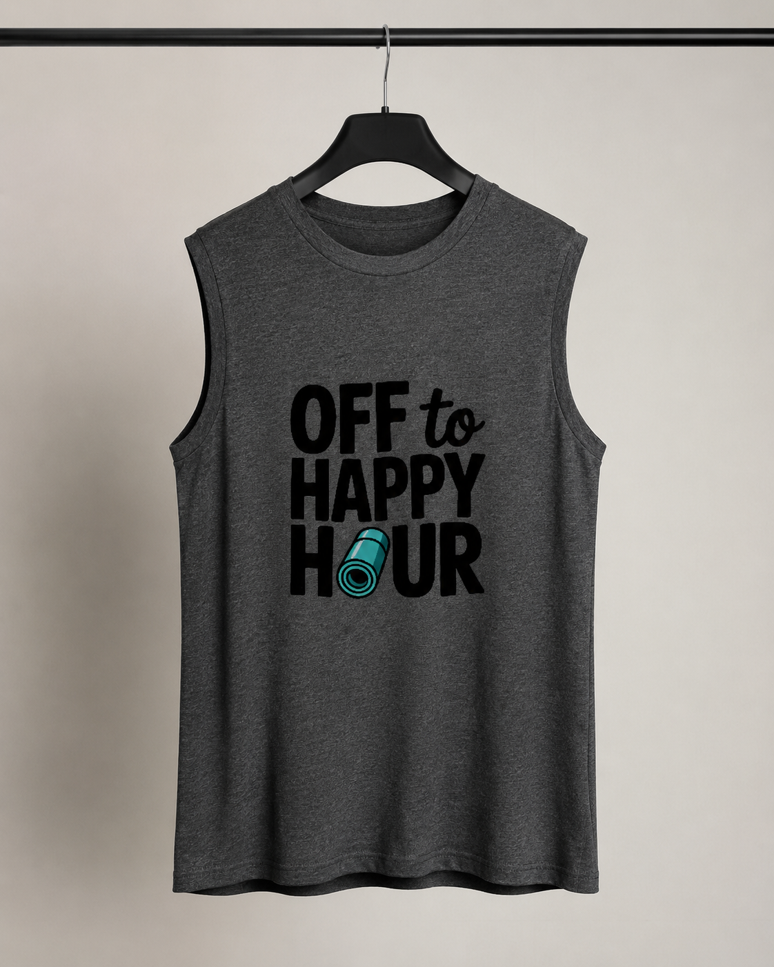 HAPPY HOUR - Men's Sleeveless T-Shirt