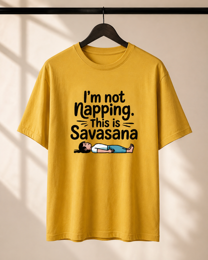 SAVASANA - Unisex Oversized T-Shirt