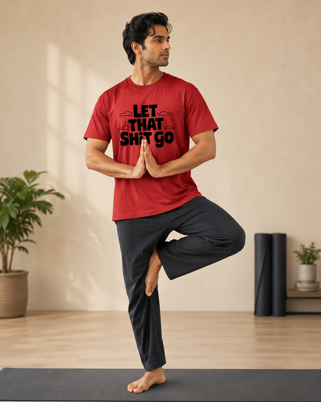 LET THAT SHIT GO - Unisex Oversized T-Shirt