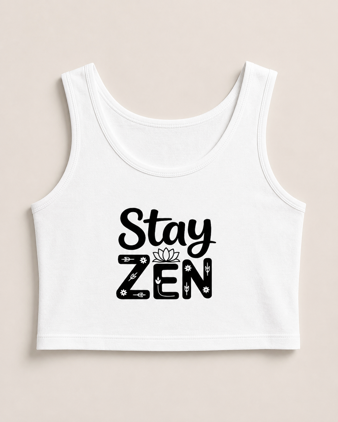 STAY ZEN - Crop Tank