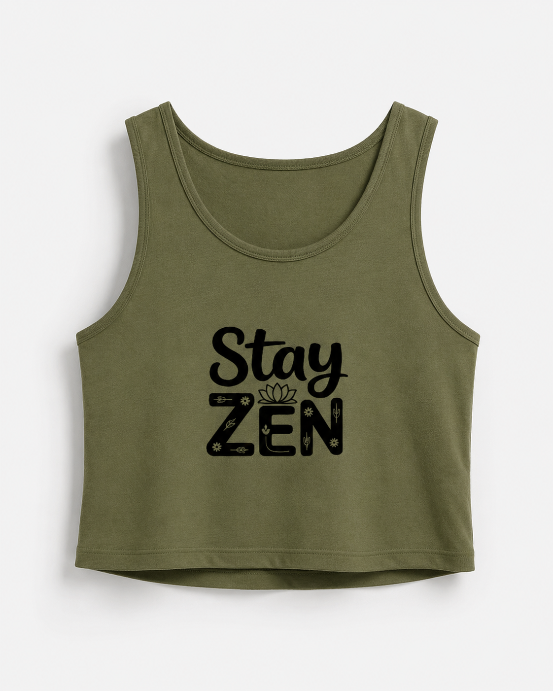STAY ZEN - Crop Tank