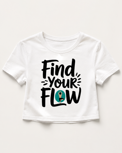 FIND YOUR FLOW - Baby Tee
