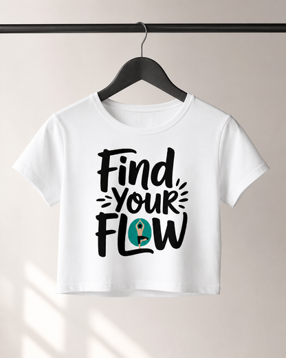 FIND YOUR FLOW - Baby Tee