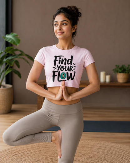 FIND YOUR FLOW - Baby Tee