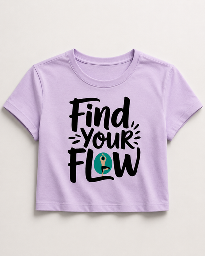 FIND YOUR FLOW - Baby Tee