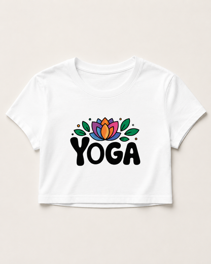 YOGA🧘🏽‍♀️ - Crop Top