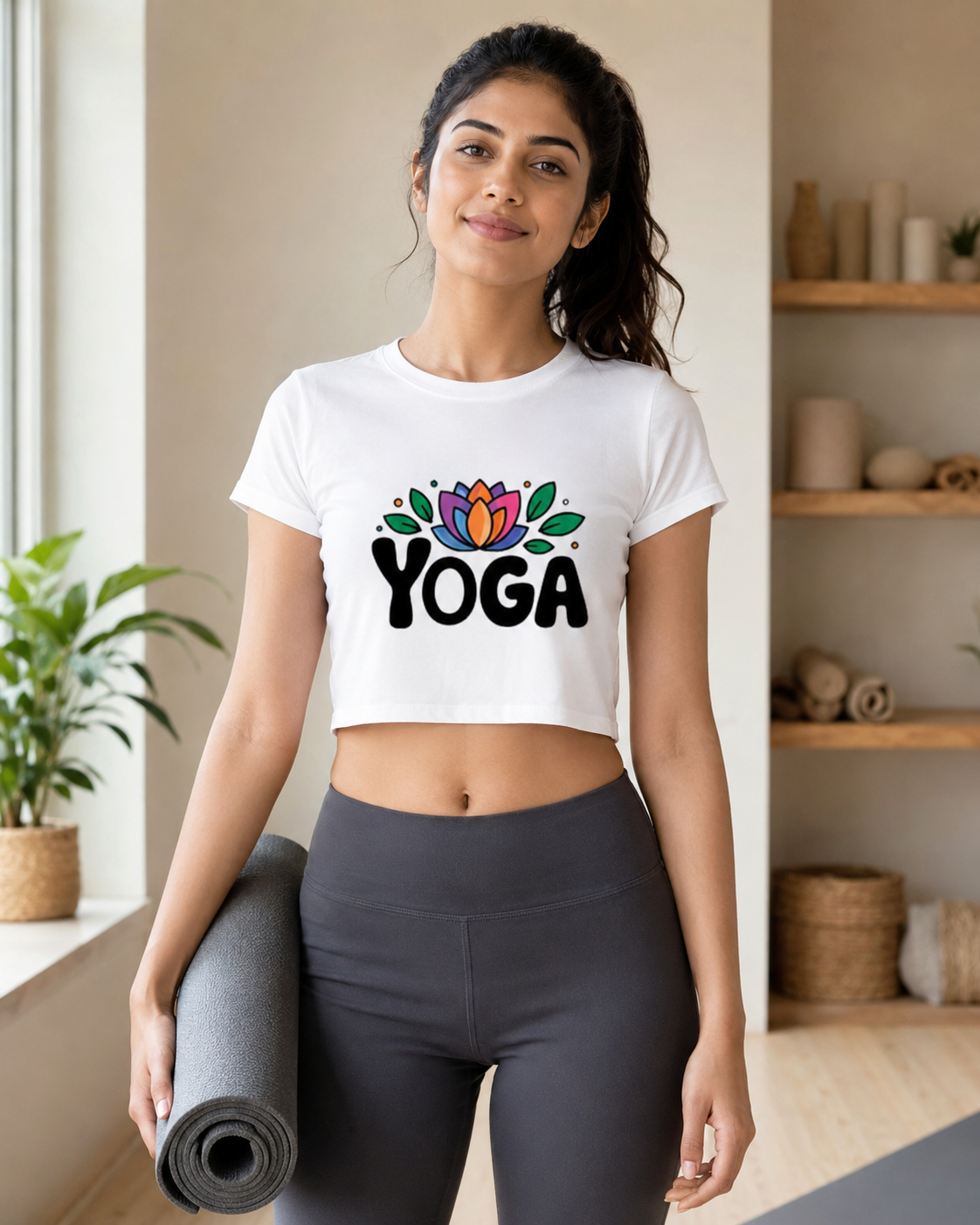 YOGA🧘🏽‍♀️ - Crop Top