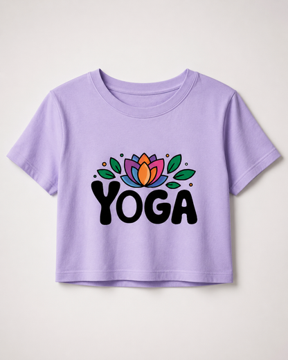 YOGA🧘🏽‍♀️ - Crop Top