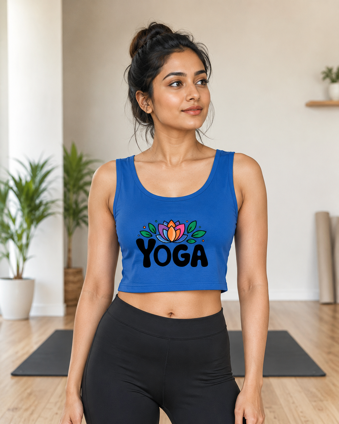 YOGA🧘🏽‍♀️ - Crop Tank