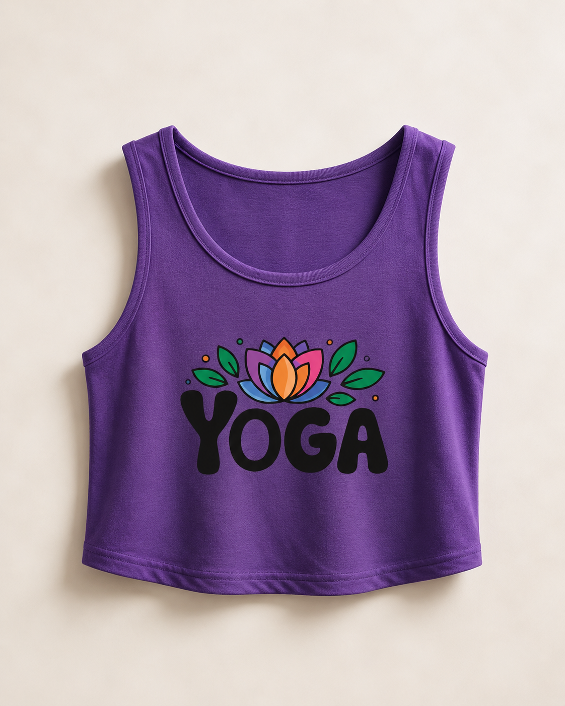 YOGA🧘🏽‍♀️ - Crop Tank