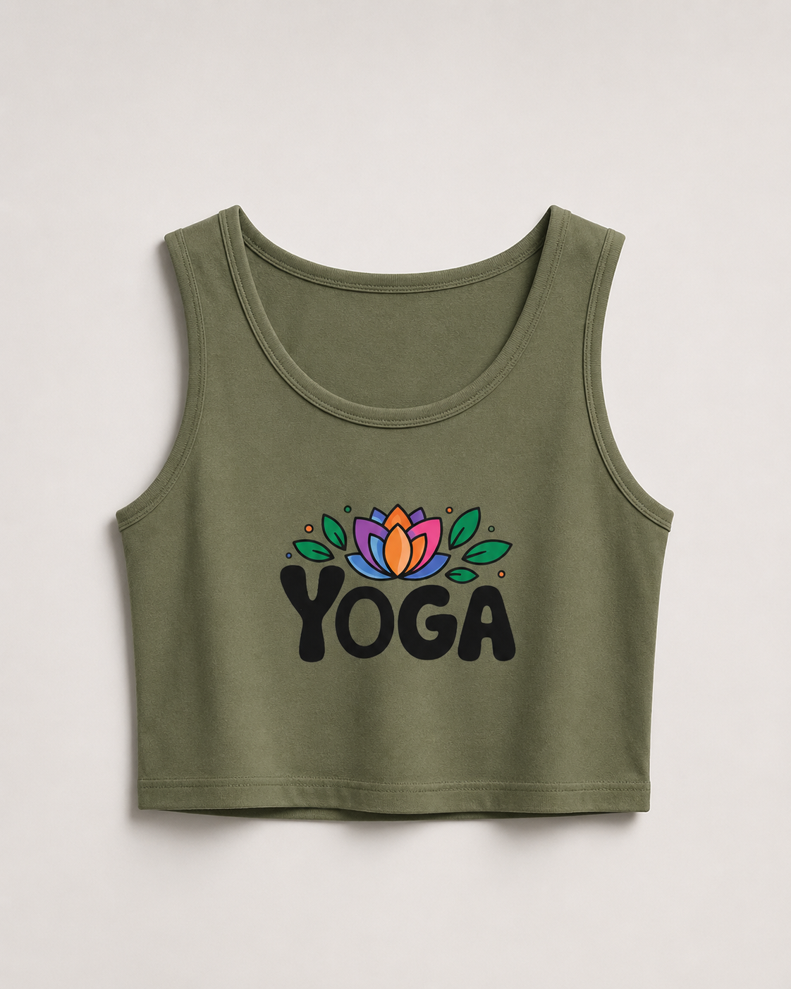 YOGA🧘🏽‍♀️ - Crop Tank