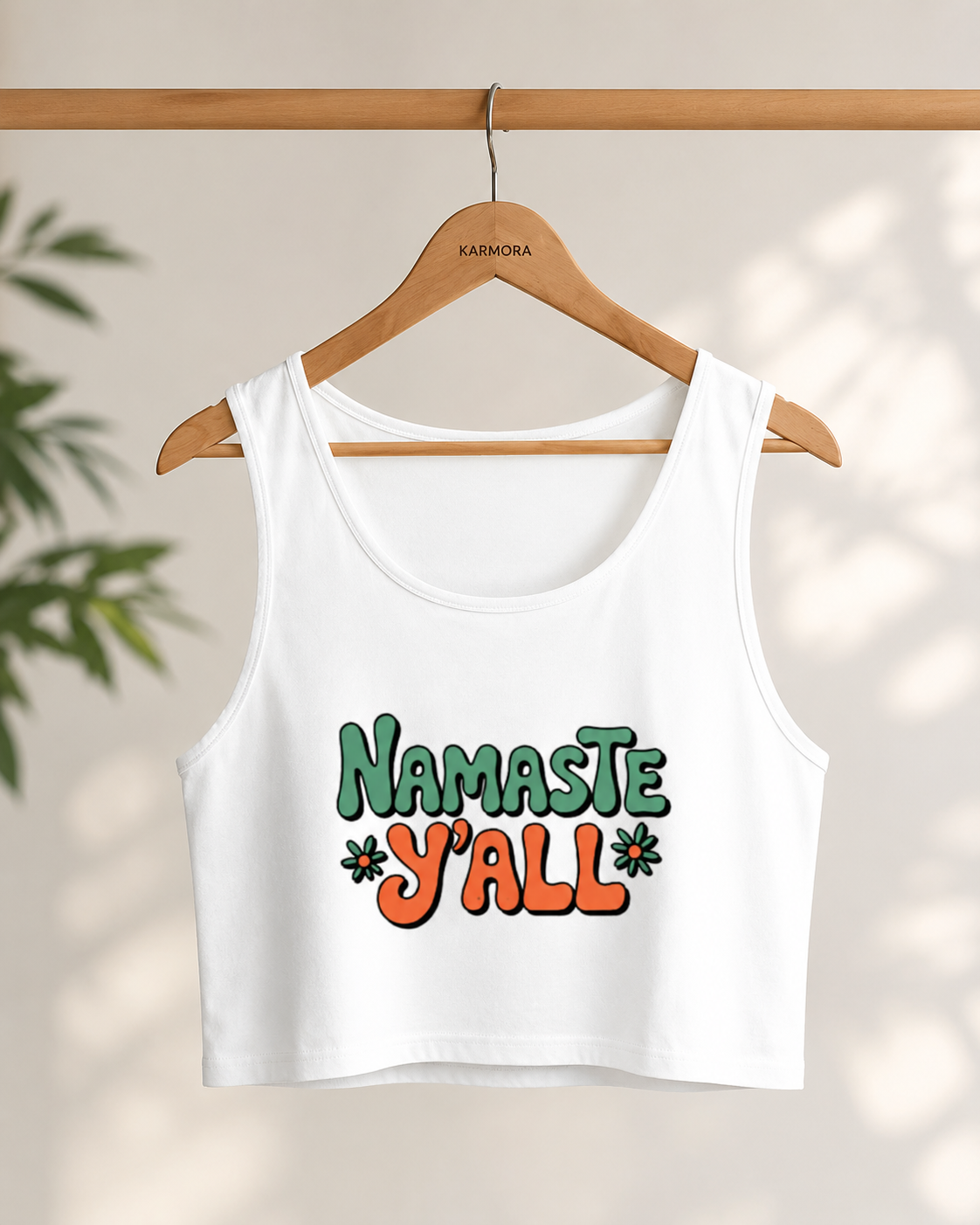 NAMASTE Y'ALL - Crop Tank