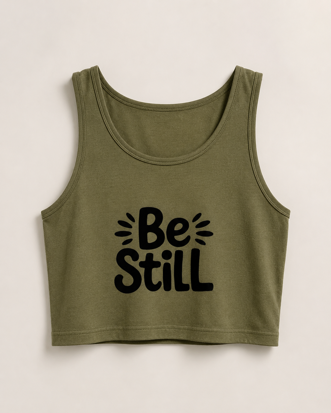 BE STILL - Crop Tank