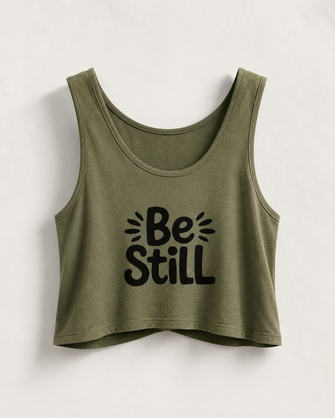BE STILL - Crop Tank