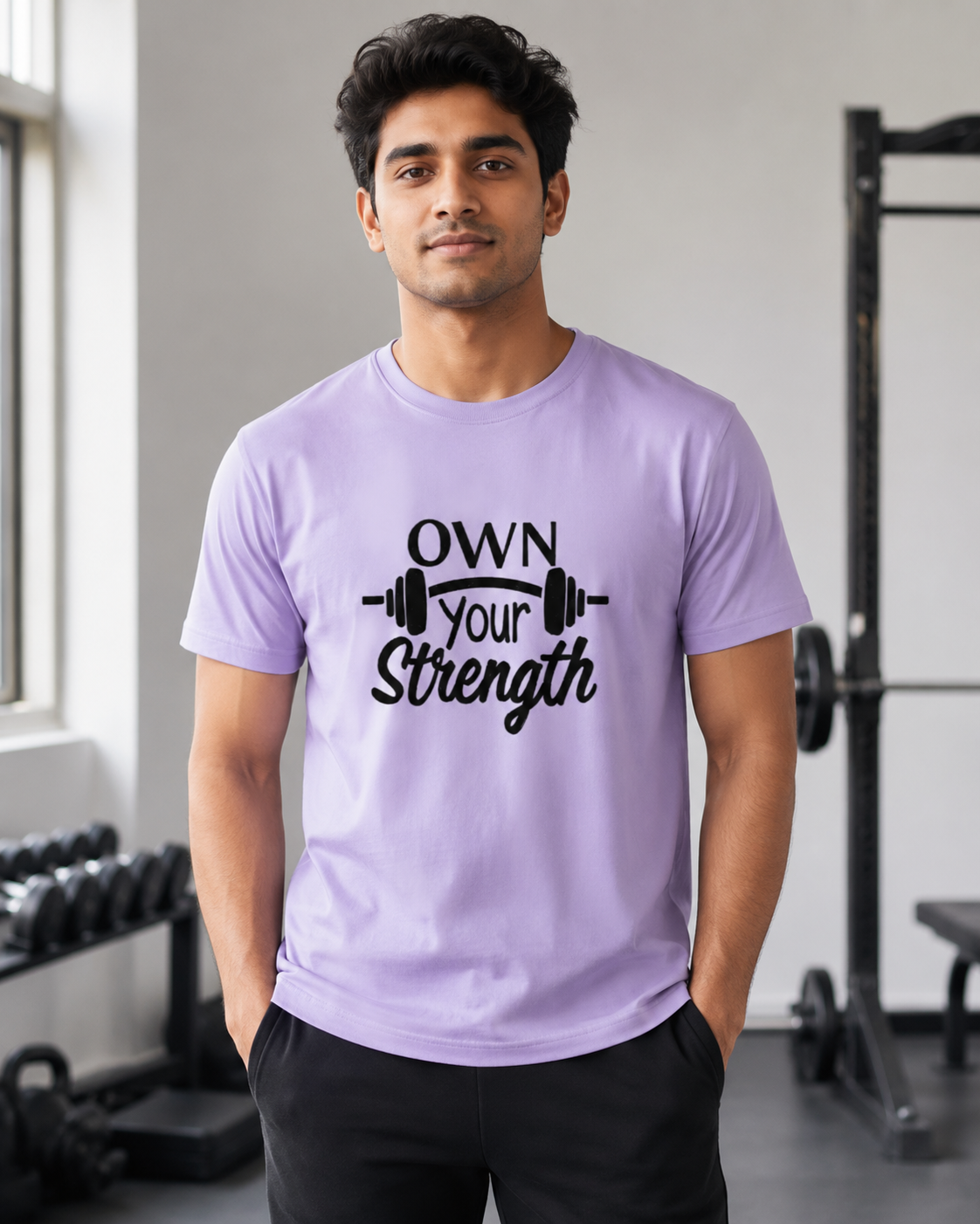 Own UR Strength - Round Neck T-Shirt