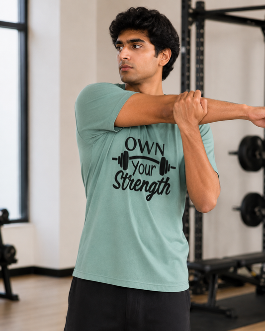 Own UR Strength - Round Neck T-Shirt