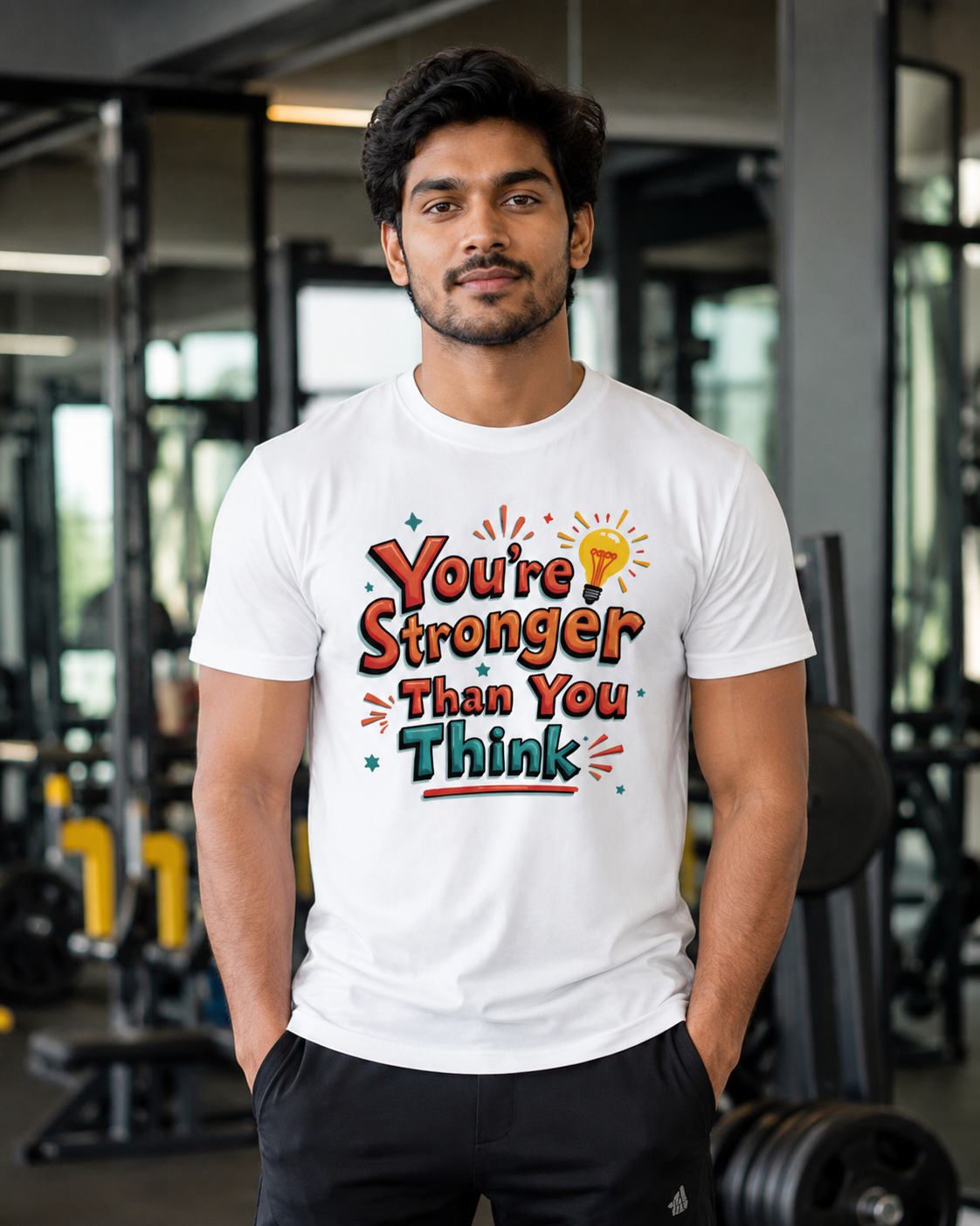 Stronger You - Round Neck T-Shirt