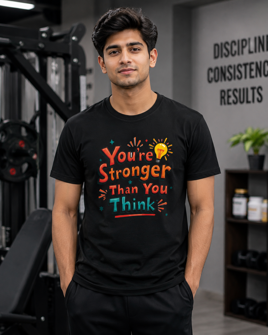 Stronger You - Round Neck T-Shirt