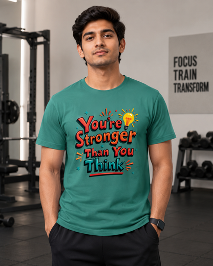 Stronger You - Round Neck T-Shirt