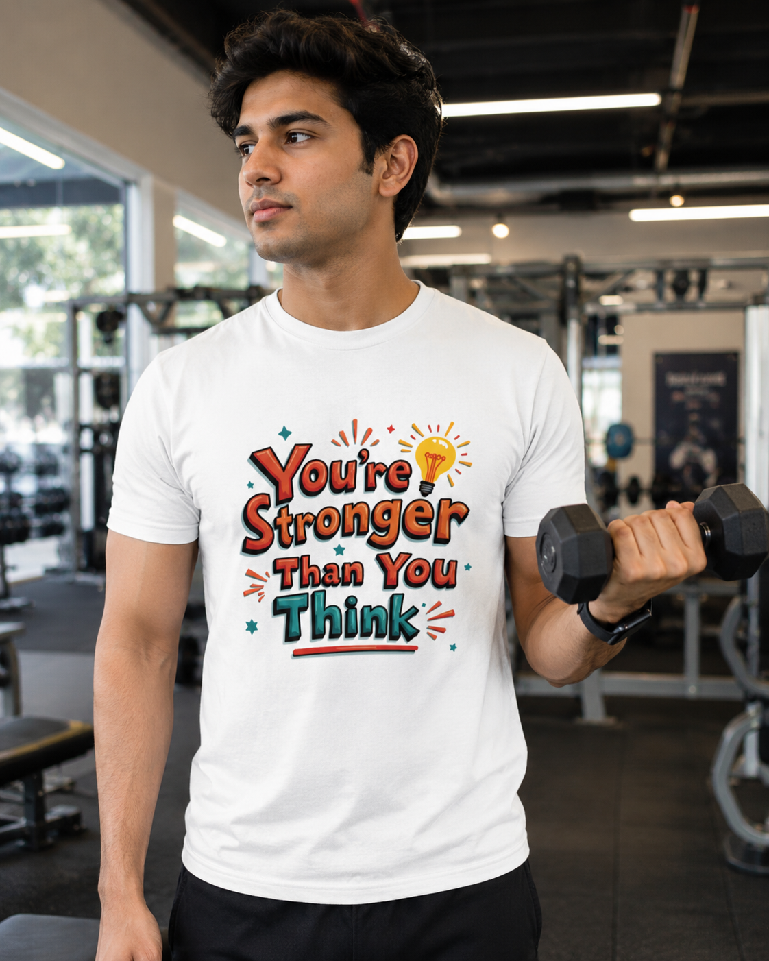 Stronger You - Round Neck T-Shirt