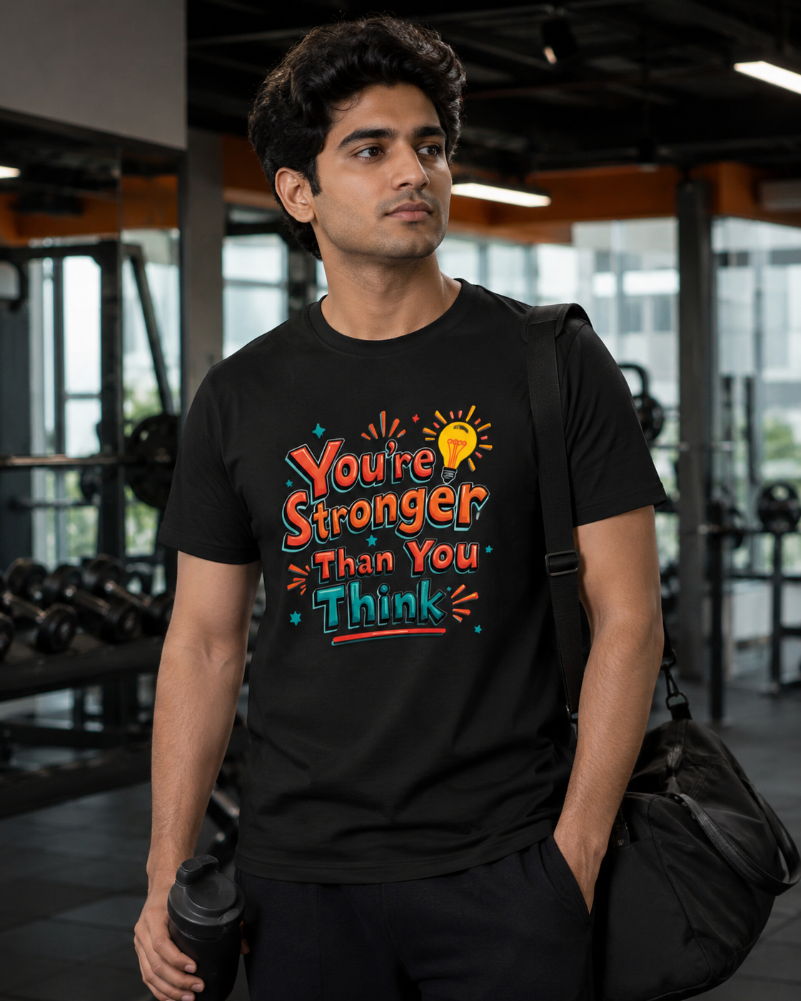 Stronger You - Round Neck T-Shirt