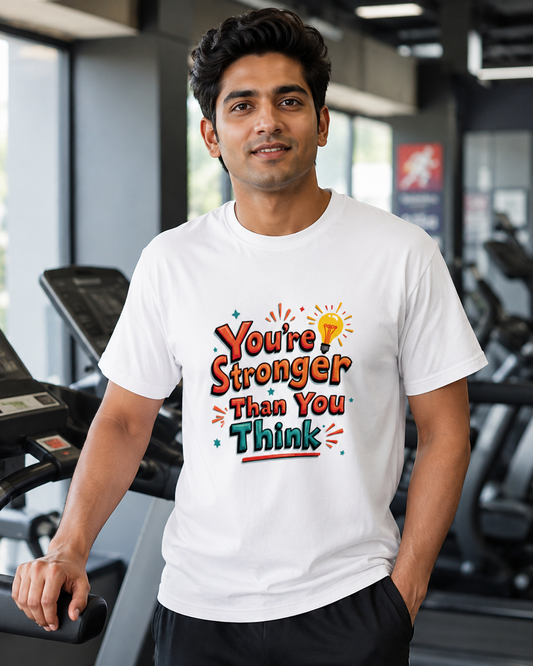 Stronger You - Round Neck T-Shirt