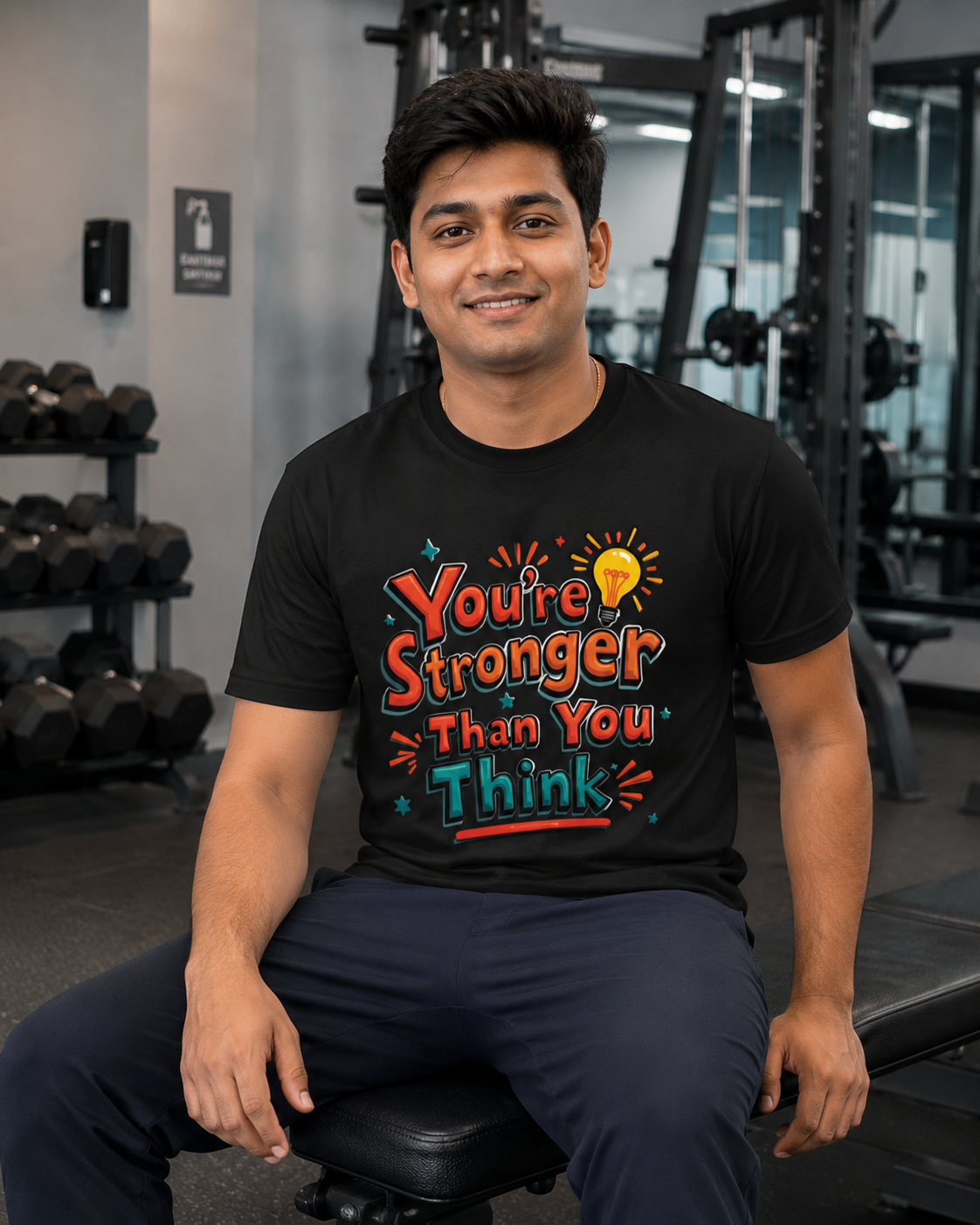 Stronger You - Round Neck T-Shirt