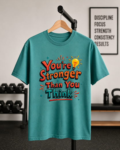 Stronger You - Round Neck T-Shirt