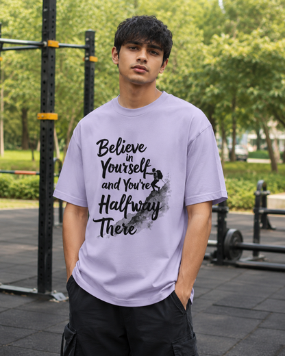 Believe in Yourself - Round Neck T-Shirt