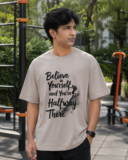 Believe in Yourself - Round Neck T-Shirt